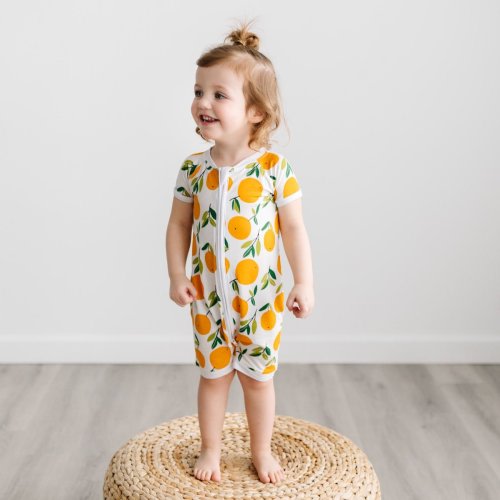 Clementines Bamboo Viscose Shorty Zippy
– Little Sleepies