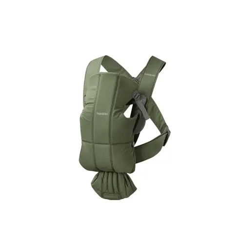 BabyBjörn Baby Carrier Mini, Woven, Dark Green