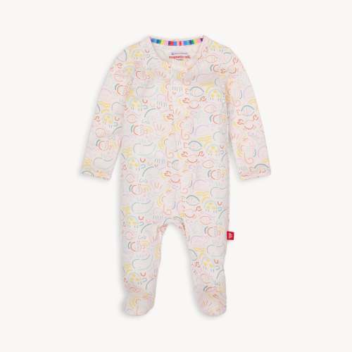 Size 0-3M- so-fish-ticated modal magnetic parent favorite footie – Magnetic Me