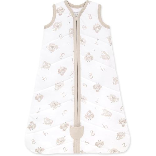 Burt's Bees Baby Beekeeper Infant Wearable Blanket, 100% Organic Cotton Unisex, Girl, Boy Swaddle Transition Sack - Light Weight 0.5 TOG or Medium Weight 1.5 TOG - Newborn Essentials Sleep Clothes