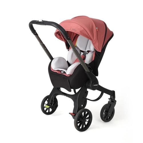 Citi 2.0 Pro Baby Stroller, Rear-Facing Stroller with Adjustable Canopy and Extendable Seat Panel, Pink