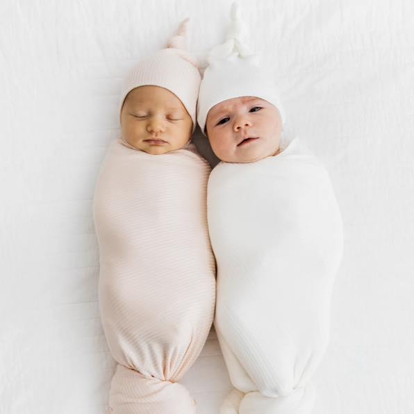 Rosie Ribbed Swaddle Blanket