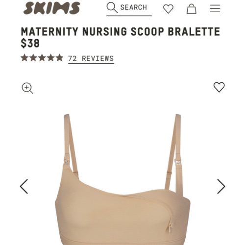 FITS EVERYBODY MATERNITY NURSING SCOOP BRALETTE | CLAY