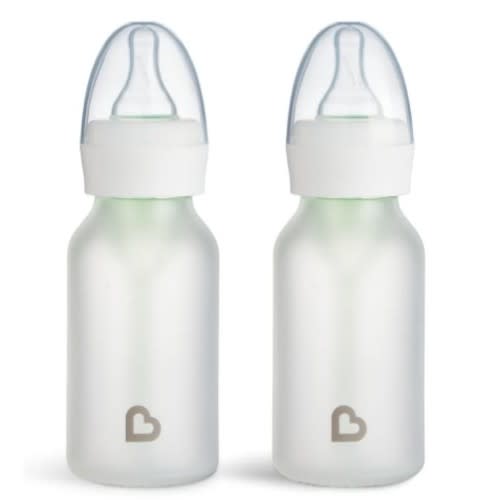 Bond™ Silicone Glass Bottle 4oz, 2pk | Munchkin