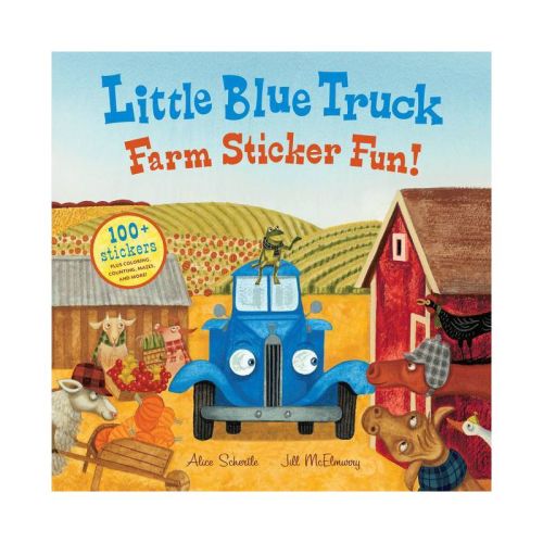 Little Blue Truck Farm Sticker Fun! (paperback) By Alice Schertle
