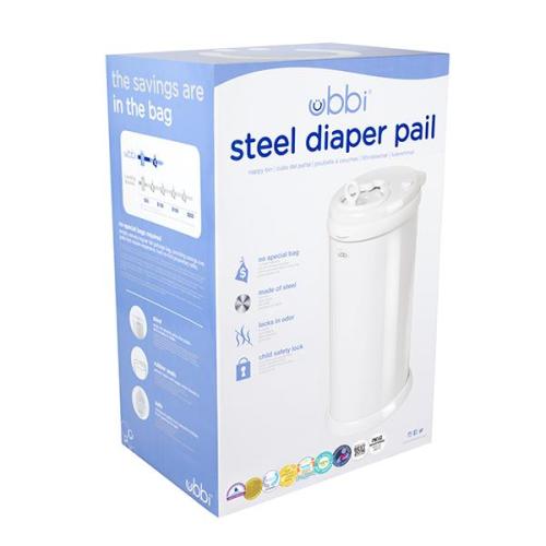 White Diaper Pail – Itty Bitty Bella