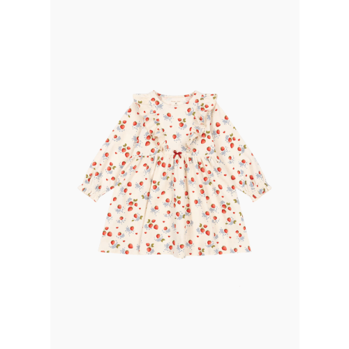 Basic Frill Dress in Marmalade
