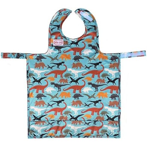 BIB-ON, Full-Coverage Bib and Apron Combination for Infant, Baby, Toddler Ages 0-4.