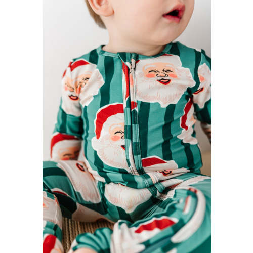 Santa Stripes Onesie