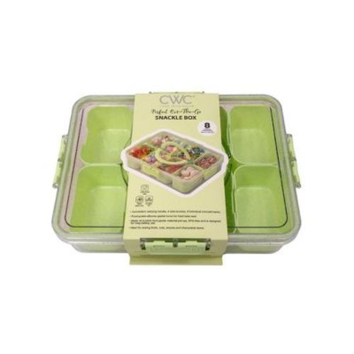 Cook With Color Sparkle Snack Box Food Storage Container Purple