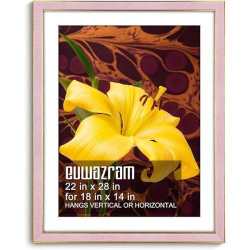 COLOR: Pink | Suede 22x28 Frame