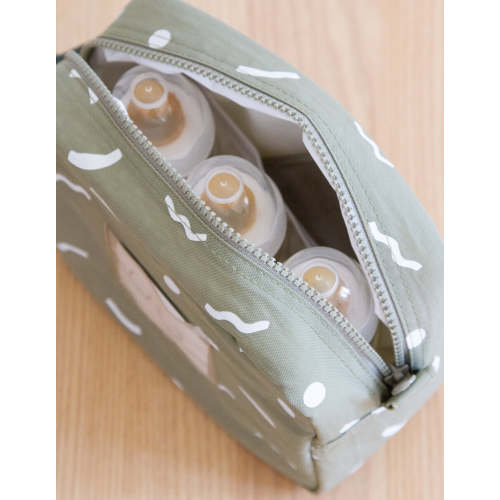 Baby Bottle Cooler Bag For Breast Milk Storage Fits Inside Diaper Bag