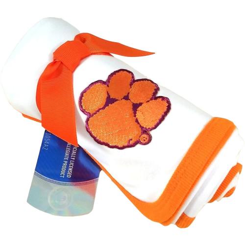Clemson Tigers Baby Receiving Blanket