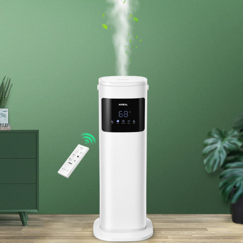 Aiheal Humidifier for Large Room Home, 10.5L Top Fill Cool and Warm Mist Ultrasonic Floor Humidifiers for Baby and Plants with Customized Humidity, Timer, Sleep Mode, Auto Shut Off, Ultra Quiet & Reviews | Wayfair
