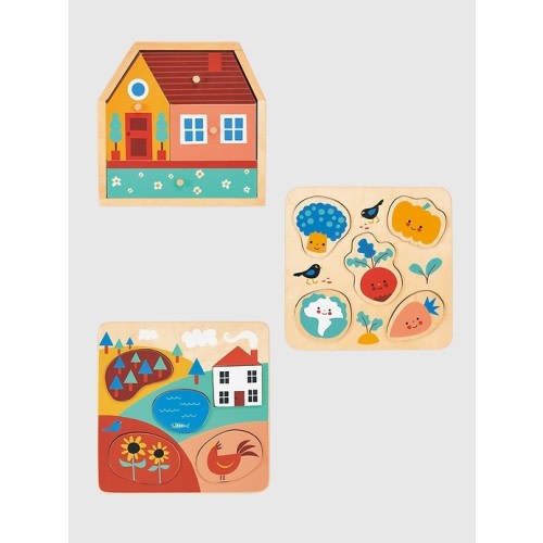 Puzzle Shape Recognition Toddler Toy Bundle
