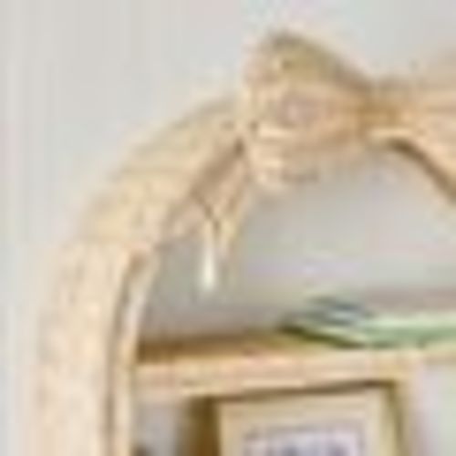 Rattan Bow Tiered Shelf (31" x 20")