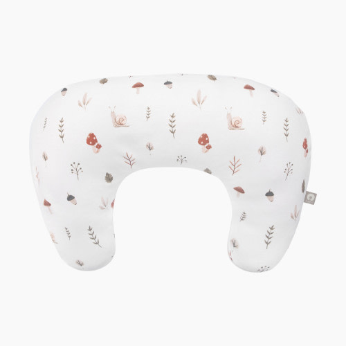 Boppy New Nursing Pillow with Organic Cotton Cover - Neutral Forest Floor