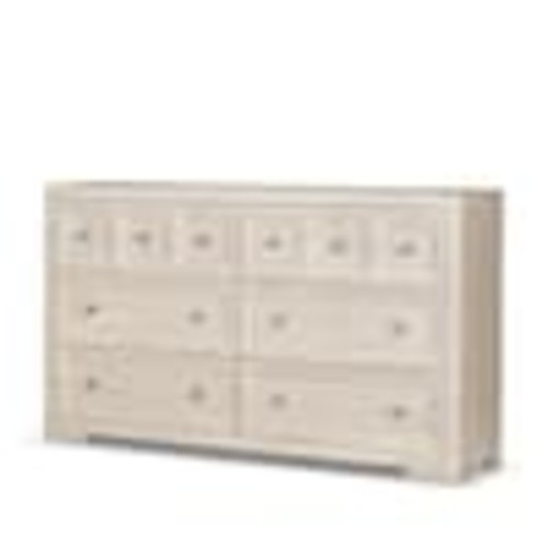 Furniture of America Flonnin Modern Classic Tawny Brown 6 Drawer 62 in. Wide Dresser with Cedarwood-Lined Bottom Drawers IDF-79011NT-D