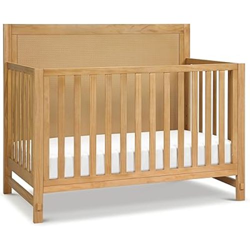 DaVinci Margot 4-in-1 Convertible Crib in Honey GREENGUARD Gold Certified