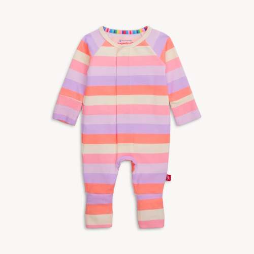 pink stripe cloudstretch™ magnetic grow with me convertible coverall – Magnetic Me