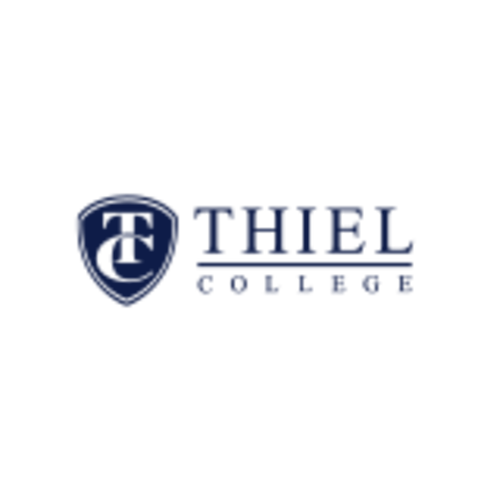 Thiel Grey Infant Onesie Thiel Logo