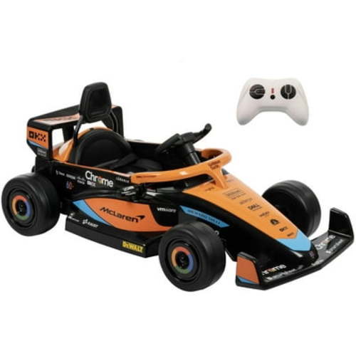 Huffy 12V McLaren Formula 1 Kids Ride-On Car with Remote Control, Ages 3–5, Black