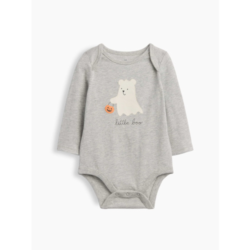 Baby First Favorites Organic Cotton Halloween Bear Bodysuit