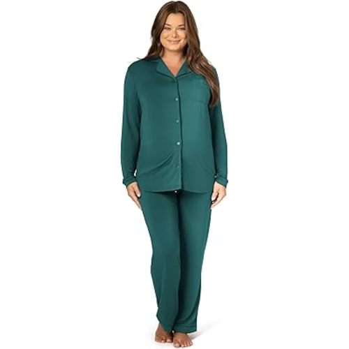 Kindred Bravely Clea Classic Long Sleeve Maternity & Nursing Pajama Set