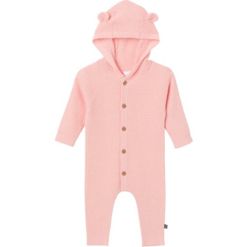 Hooded Sweater Romper, 0-3M