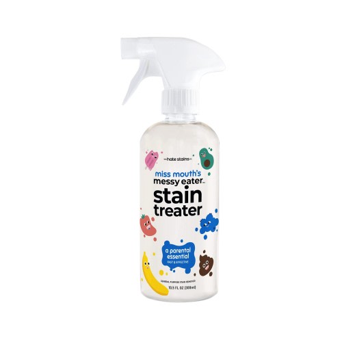 Miss Mouth's Messy Eater Stain Treater Spray - 16oz Stain Remover - & Baby Essentials - No Dry Cleaning Food, Grease, Coffee Off Laundry, Underwear, Fabric