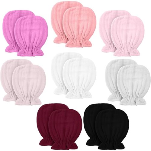 Baby Muslin Mittens 0-6 Months