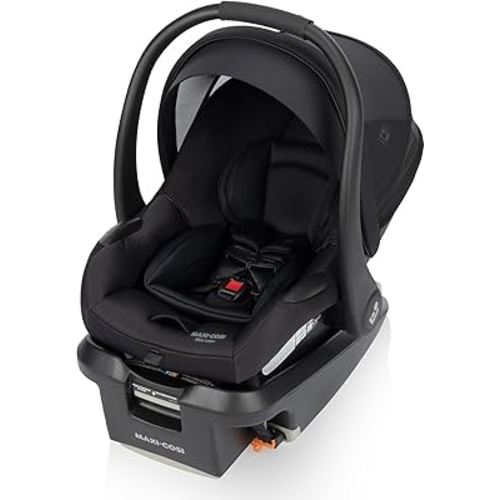 Maxi-Cosi Mico Luxe+ Infant Car Seat, Lightweight, Easy Install with MaxiLock™ Technology, Washable Seat Cover, ClimaFlow™ Ventilation, Side Impact Protection, EcoCare Fabrics