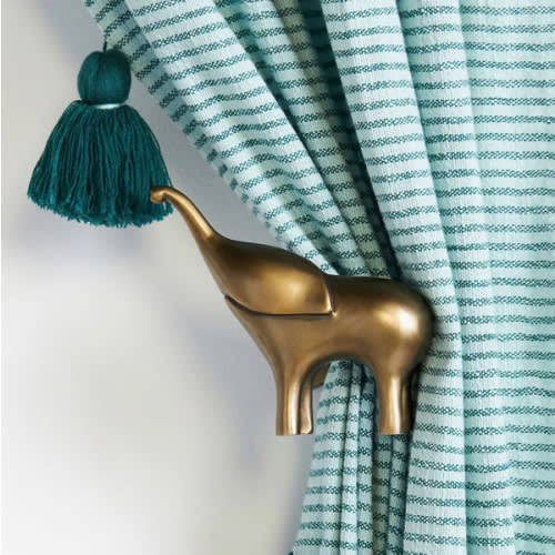 Jai Elephant Tieback | Anthropologie