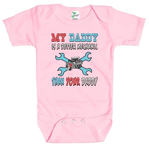 Rapunzie Baby Bodysuit - My Daddy is a Better Mechanic Than Your Daddy Baby Clothes