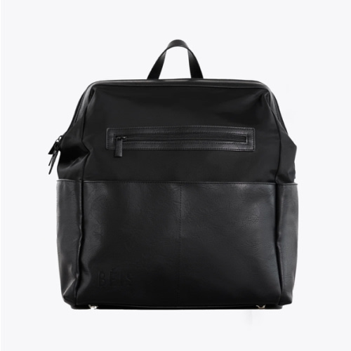 BÉIS 'The Diaper Backpack' in Black - Black Diaper Bag & Diaper Backpack