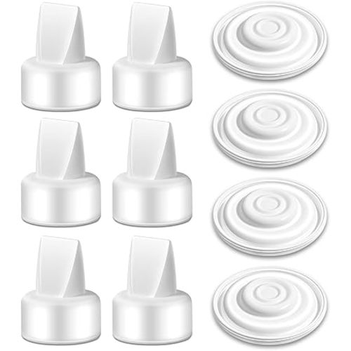 6 Duckbill Valves and 4 Silicone Membrane for Spectra and Motif Luna. Replacement Duckbill Valves for Spectra S1 S2 9 Plus SG Pumps. Not Original Accessories