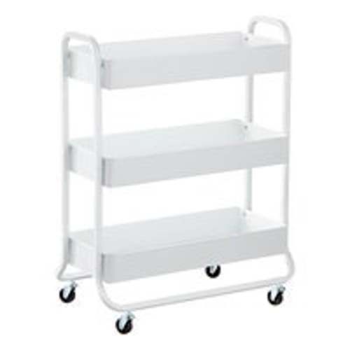 The Container Store Large 3-Tier Rolling Cart