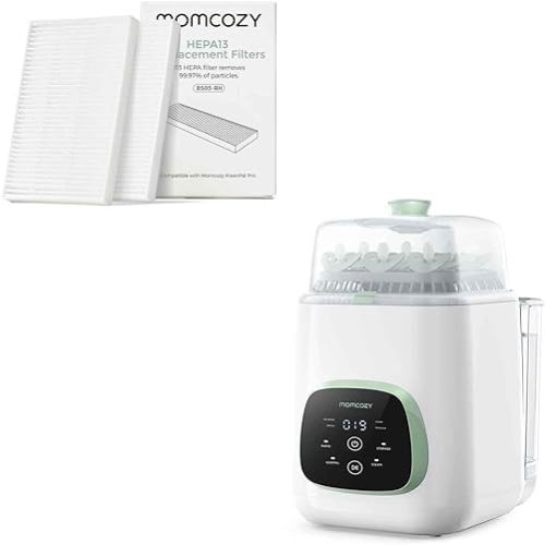 Momcozy KleanPal Pro Baby Bottle Washer & Momcozy KleanPal Pro Air Filter Replacement