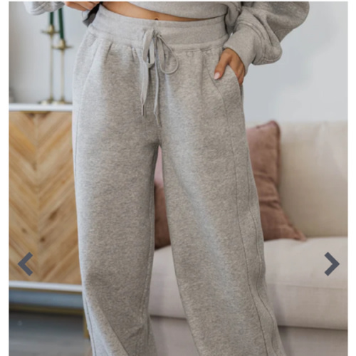 NURSING COLLECTION: Love In Every Layer Heather Gray Sweatpants