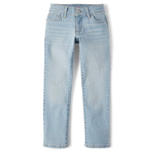Girls 90s Straight Jeans - Blue