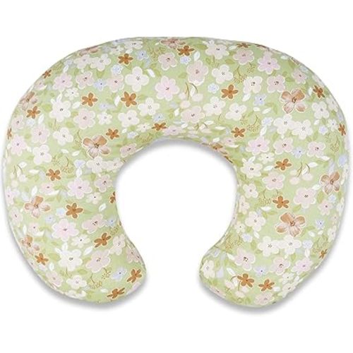 Nursing Pillow & Breastfeeding Pillow – Ergonomic C-Shape for Breastfeeding & Bottle Feeding, Standard Size Breathable with Washable Cover, Hypoallergenic,Tummy Time & Sitting Support (0-18Months)