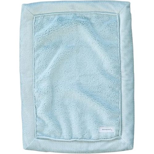 SARANONI Security Blankets for Babies Super Soft Boutique Quality Lush Luxury Baby Blanket (Mini 15" x 20", Dew)