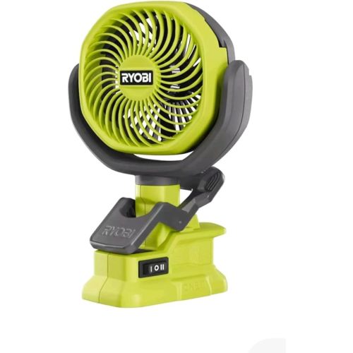 Birsppy RYOBI 18V ONE+ Cordless 4 in Clamp Fan (Tool Only)