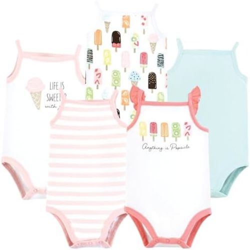 Touched by Nature Unisex Baby Organic Cotton Bodysuits