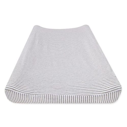 Burt's Bees Baby - Changing Pad Cover, 100% Organic Jersey Cotton Changing Pad Liner for Standard 16 x 32 Inch Changing Mats