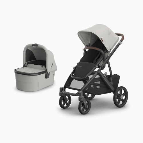 UPPAbaby Vista V3 Stroller & V3 Bassinet Bundle - Savannah