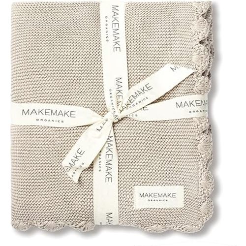 MakeMake Organics Cotton Baby Blanket
