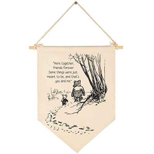 Nursery Wall Flag Decoration,Baby Bedroom Pennant Decor,Playroom Sign,Front Door Decoration,Nursery Banner Decor Gift for Boy Girl Kids,Baby Present Shower,New Home Birthday Christmas Gifts