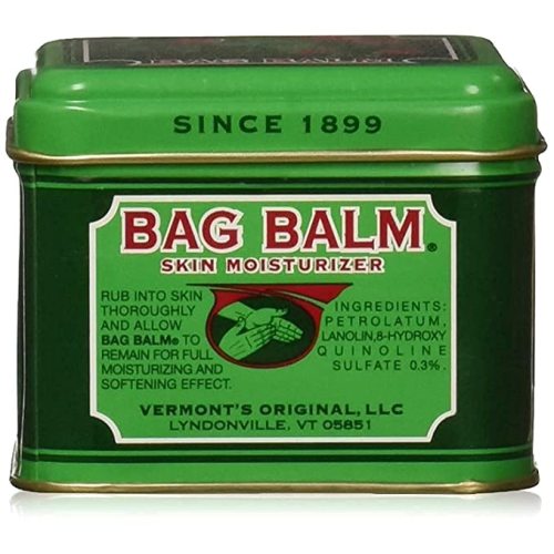Bag Balm Skin Moisturizer with Lanolin for Chapped Lips, Dry Skin and More | 4oz Tin - 4 Ounce (Pack of 1)