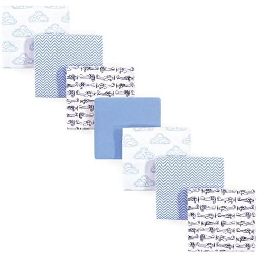 Hudson Baby Unisex BabyCotton Flannel Receiving Blankets Bundle